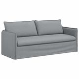 vidaXL Bank Lichtgrijs Stof 196 x 82 x 85 cm