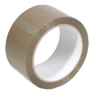 BGS Plakband - bruin - 50 mm x 50 m - 1 stuk