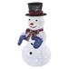 EMOS - Leuke sneeuwpop met 60 leds en fonkelen voor binnen en buiten, 60 cm sneeuwpopfiguur met lichtketting, effectieve kerstdecoratie voor tuin, terras, veranda of entree van het huis