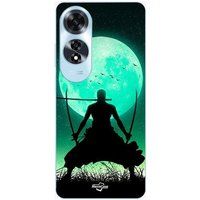 Oppo Etui Roronoa Zoro Driedubbel Zwaard Volle Maan Maniacase