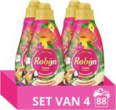 Robijn klein & krachtig collections vloeibaar wasmiddel - tropical - 4 x 22 wasbeurten