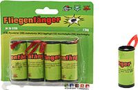 Humbert Insecten/vliegen vang plakstrips/kleefstrips - 4x stuks - ongedierte bestrijden