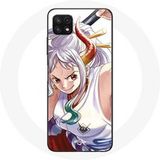Maniacase Hoesje voor Samsung Galaxy A22 5G Yamato One Piece Anime Poster