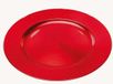Sareva G. Wurm Kaarsenbord - rood - D33 cm - rond - kunststof - kaarsenplateau - onderbord - kaarsen dienblad