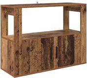 vidaXL Dressoir Antiek Hout 80 x 30 x 60 cm