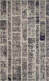 Safavieh Boho Chic Indoor Geweven Vloerkleed, Monaco Collectie, MNC216, Grijs & Multi, 91 x 152 cm