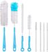 TRANKIELO® - Jeu de 8 brosses de nettoyage de bouteilles