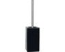 Spirella Quadro Toiletborstel met Houder – Zwart