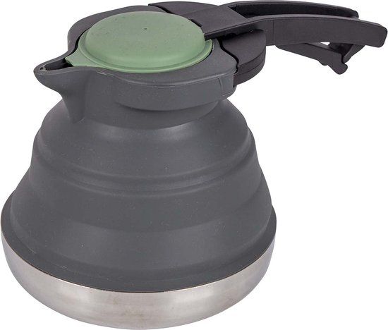 Bo-Camp Theeketel - Opvouwbaar - 1.2L - Grijs