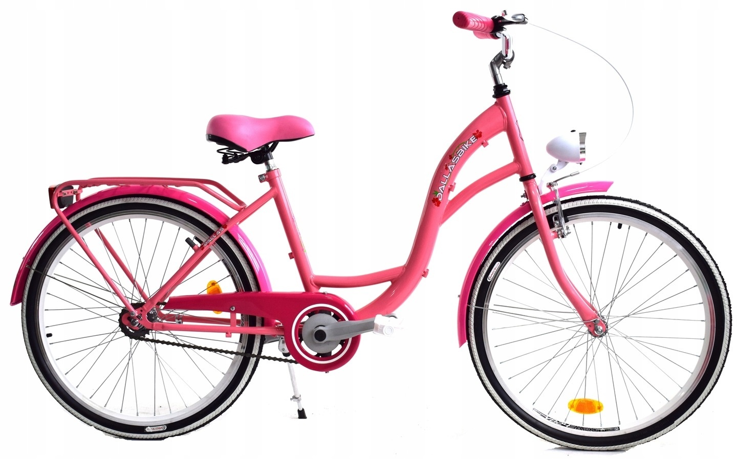 Viking Choice / Meisjesfiets 24 inch stevig model roze van Dallas Bike