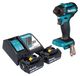 Makita DDF 083 RT accuboormachine 18 V 40 Nm 1/4'' borstelloos + 2x oplaadbare accu 5.0 Ah + lader