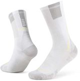 Buff Coolnet Crew Hardloopsokken Unisex - Wit, Maat 36-38