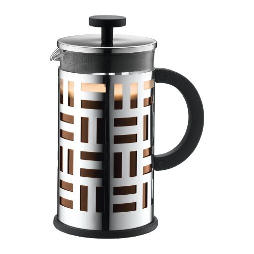 Bodum Eileen - Cafetière - 8 kopjes - Zwart, Chroom