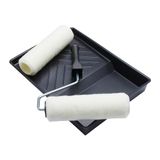 ProDec Contractor 9 inch x 1,75" 4-delige Twin Medium Pile Polyester Verfroller, Kooiframe en Ladeset voor Schilderen met Emulsieverf op Binnenmuren en Plafonds, 9"
