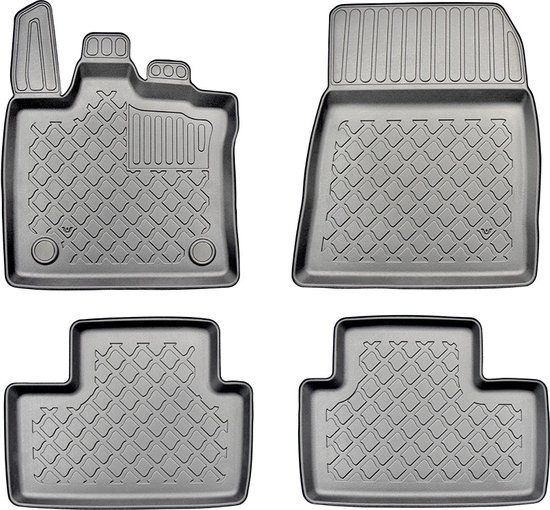 Winparts GO! Guardliner Tapis de sol pour Renault Captur II SUV-5 01.2020-06.2024 Noir