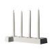 SMD Design SMD chandelier de l'Avent blanc, 4 bougies