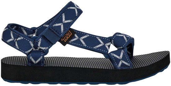 Teva Original Universal Sandalen Junior Unisex donkerblauw - wit