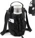 Sac de sport pour femmes et hommes – avec sangle de transport, bandoulière et poche pour smartphone, convient aux bouteilles de 40 oz (environ 1134 ml) avec poignée, 4 petits sacs de sport avec aimants intégrés, idéal pour divers sports
