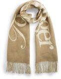 Tommy Hilfiger Sjaal Wol Unisex Herfst/Winter Ecru/Kaki