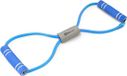 Hop-Sport Fitness Expander – 8-vormige Borstweerstandsband met Schuimhandvatten voor Thuistraining – Blauw