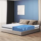 White Stone The White Stone Matras 130 x 190 Orthopedisch schuim Antibacterieel