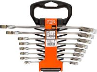Bahco 1RM/SH8 Steek-/ringratelsleutelset - 8-19mm - 8-delig