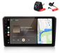 Awesafe Audi Autoradio met camera en microfoon, 4+64GB, geschikt voor Audi A3 S3 RS3 8P 8V (2003-2013), met Carplay, Android Auto, autoradio met multimedia, Android GPS-navigatie, Wi-Fi, Bluetooth, DAB+RDS en stuurwielbediening