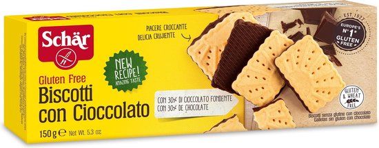 Dr. Schar Biscotti Con Ciocol - 150g
