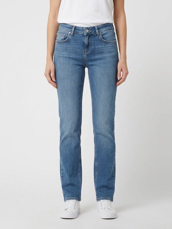 LTB Jeans Aspen Y Women's Straight Fit Jeans W29 x L32 Blue Denim High Waist
