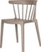 WOOOD Bliss Eetkamerstoel Tuinstoel - Kunststof - Taupe - 75x52x53
