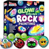 Klever Kits Stenen-verfset met glow-in-the-dark en metallic verf