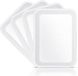 Unyqoos® Set van 4 kunststof serveerplaten