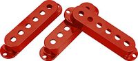 DiMarzio DM2001RD - Strat Covers, Large - Rood - Set van drie