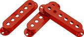 DiMarzio DM2001RD - Strat Covers, Large - Rood - Set van drie