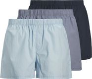 Jack & Jones Heren 3 Pack Milano Boxershorts Blauw