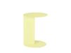 Table d'appoint en métal h50cm - jaune