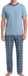 Ammann Heren pyjama Mix & Match copen blue