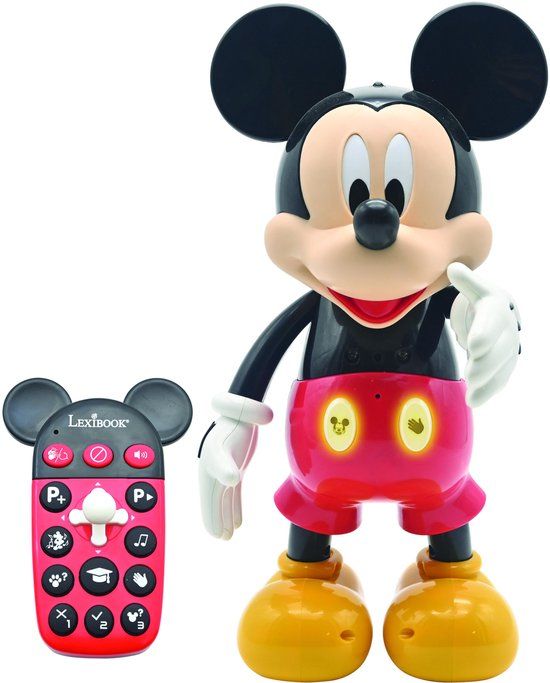 Lexibook Robot Mickey Bilingue Interactif en Anglais/Français