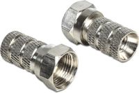 Goobay Wentronic GmbH F-Connector stekker - Twist-on - 5.5 mm