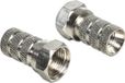 Goobay Wentronic GmbH F-Connector stekker - Twist-on - 5.5 mm
