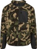 Urban Classics Boys Sherpa Kinder Jacket - Kids 158 - Multicolours