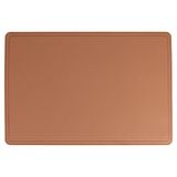 Horeca Brown placemat, lederlook, PVC, 30 x 44 cm, 6 stuks