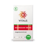 Vitals 2x Magnesium 100mg 100 capsules