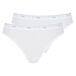 Sloggi Damesslip met hoge taille 24/7 100 Tai (2 stuks), wit (White 0003), 48