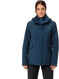Vaude Rosemoor 3in1 Ii Jas Dark Sea 38 Vrouwen