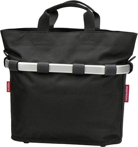 KlickFix Reisenthel Bikebasket Oval S - Grijs - 12L - Voor