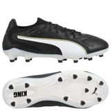 PUMA King 20 Ultimate FG/AG Eclipse - Noir/Blanc/Doré, pointure 38½