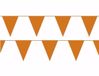 Merkloos / Sans marque Partyxplosion B.V. Vlaggenlijn - 20 vlaggetjes - oranje - 10 meter - Koningsdag / WK / EK voetbal