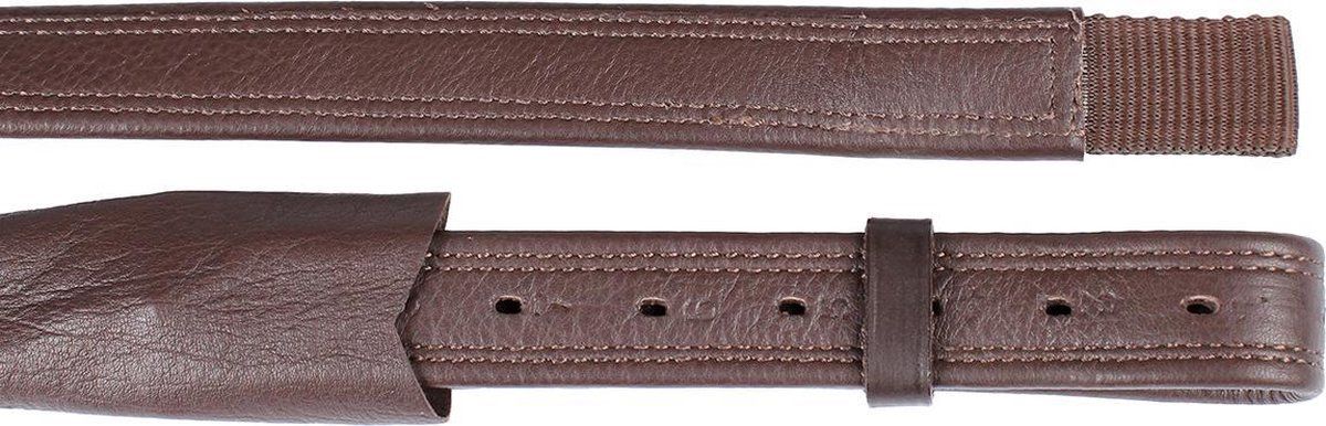 Horka Beugelriemen Dressuur - Brown-silver - paard