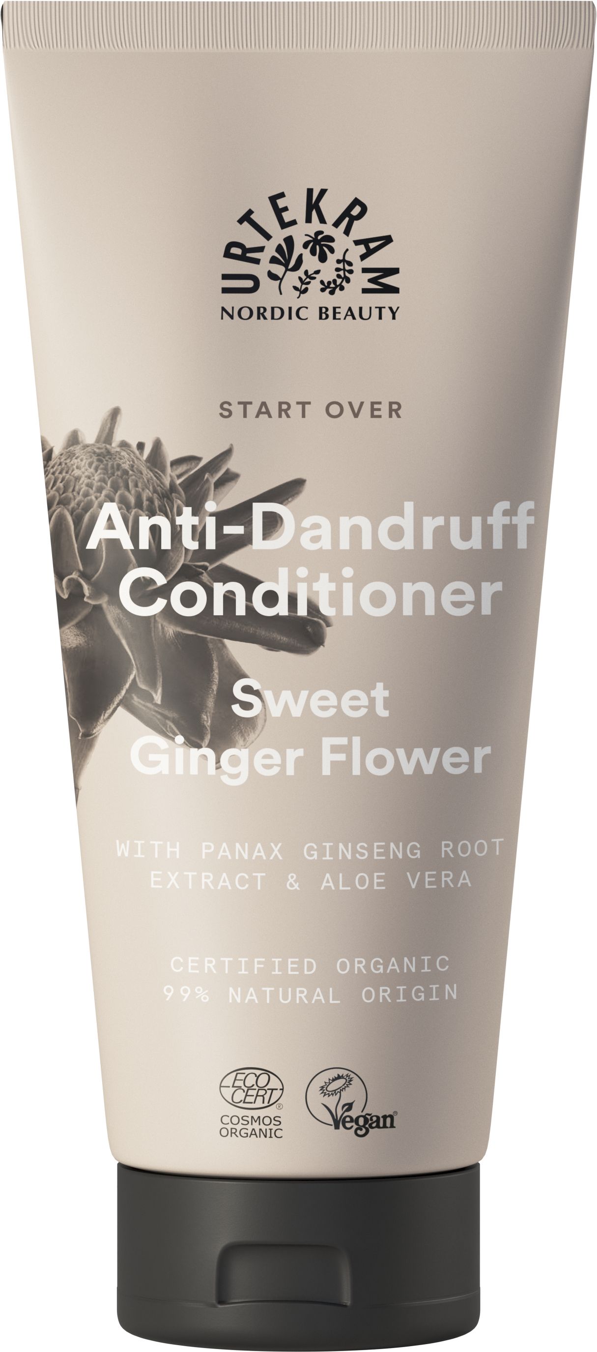 Urtekram Ginger Anti-Dandruff Hair Conditioner - 180ml - For All Hair Types